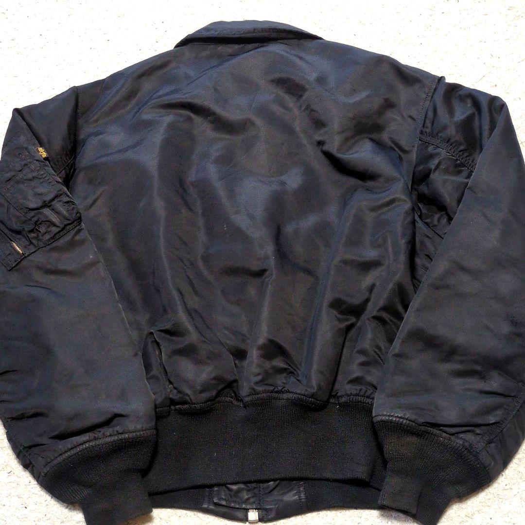 ALPHA INDUSTRIES CWU-45/P フライトジャケット黒