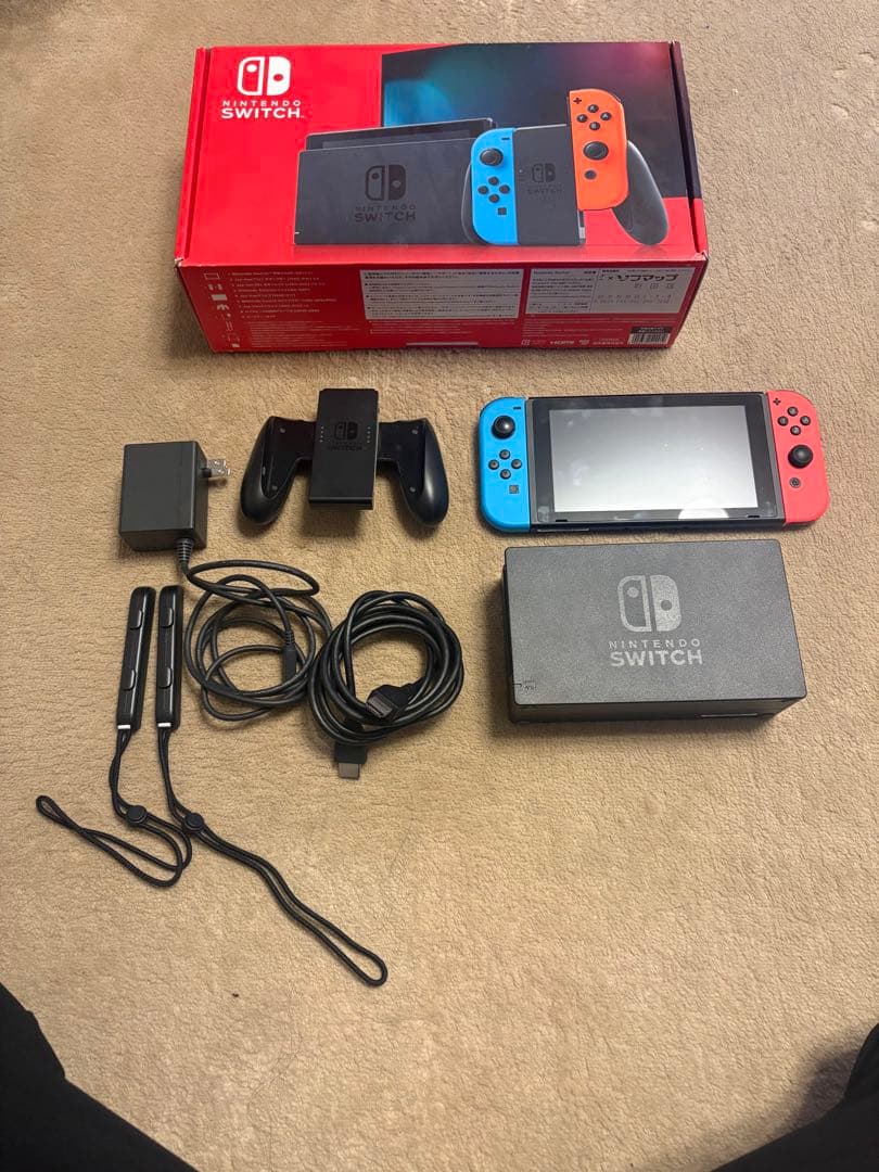 Nintendo Switch 本体 ネオンブルー/レッド + バイオレット