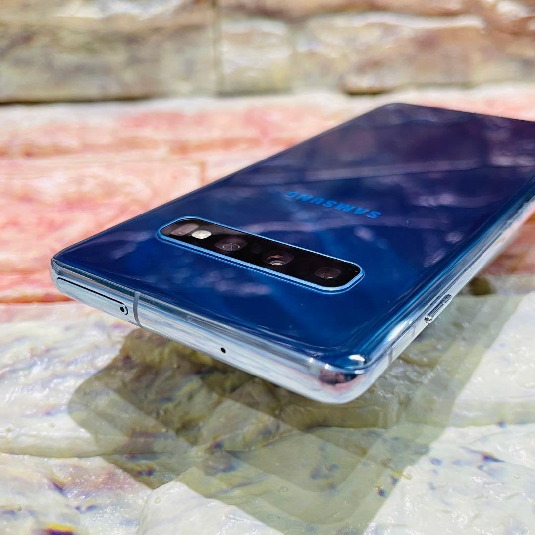 SIMフリー Galaxy S10 128GB プリズムブルー 電池良好