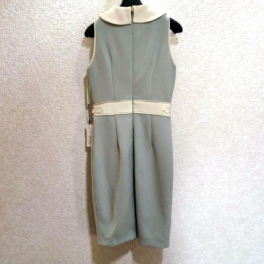 ローブドフルール【新品未使用】ミントグリーン タイトフィットドレスSサイズ