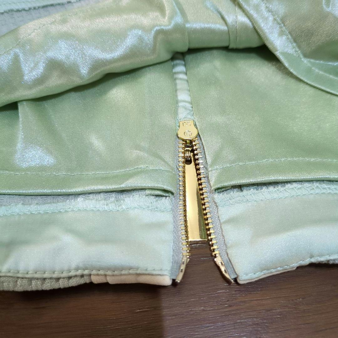 ローブドフルール【新品未使用】ミントグリーン タイトフィットドレスSサイズ