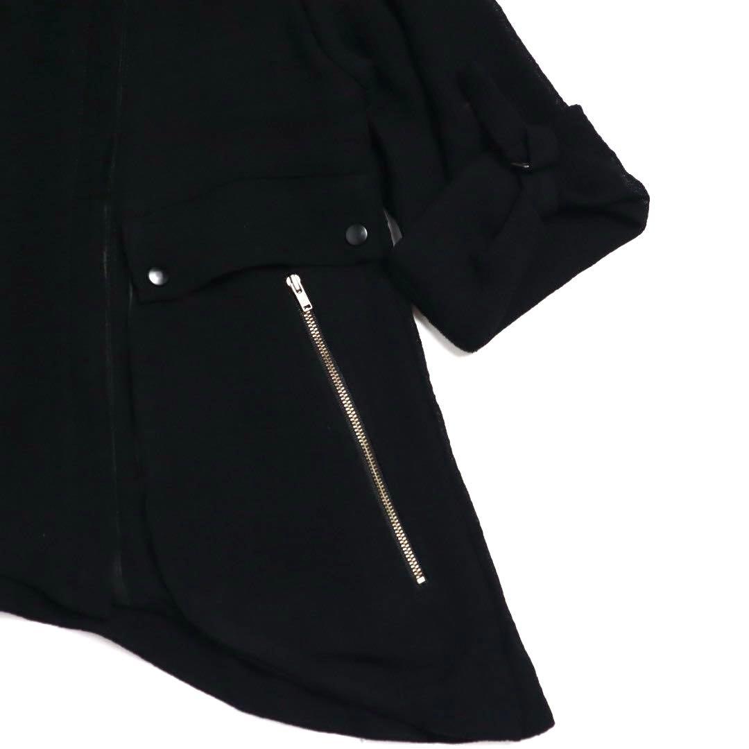 helmutlang 2012 レザー切り替え ライダースジャケット