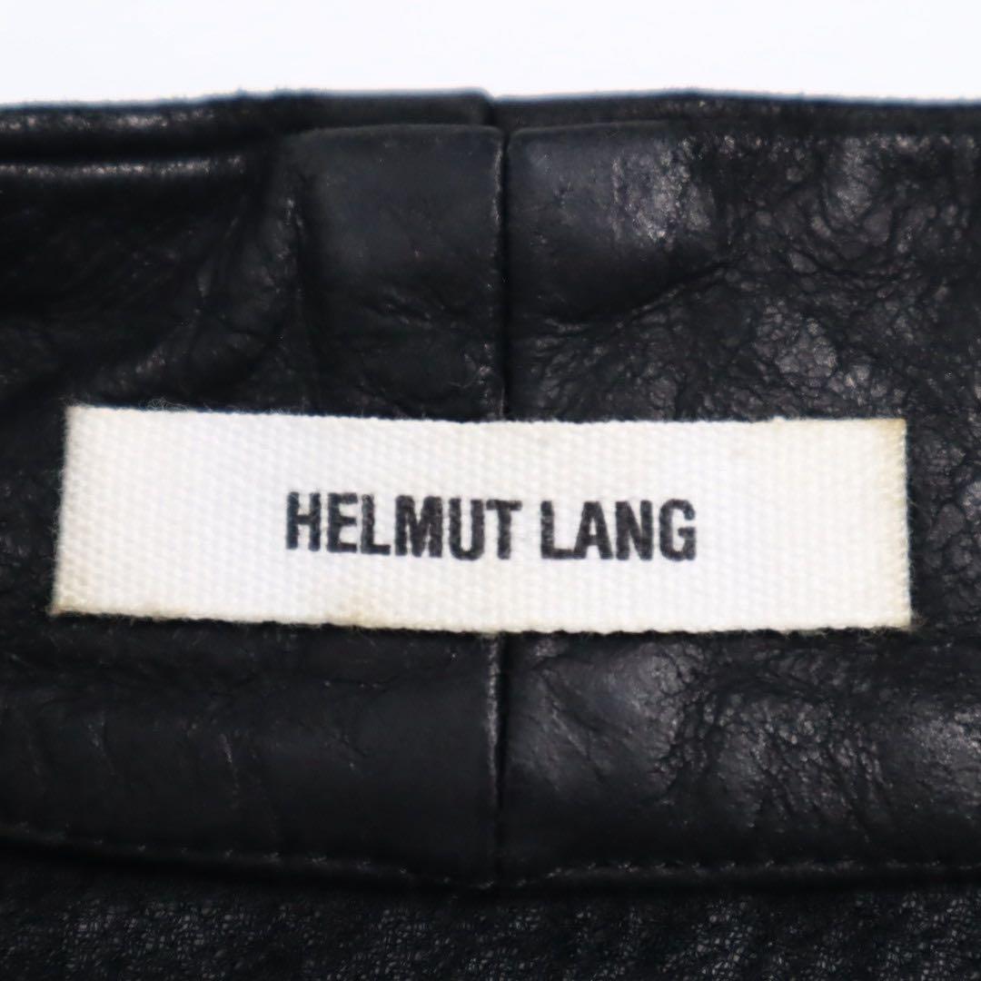 helmutlang 2012 レザー切り替え ライダースジャケット