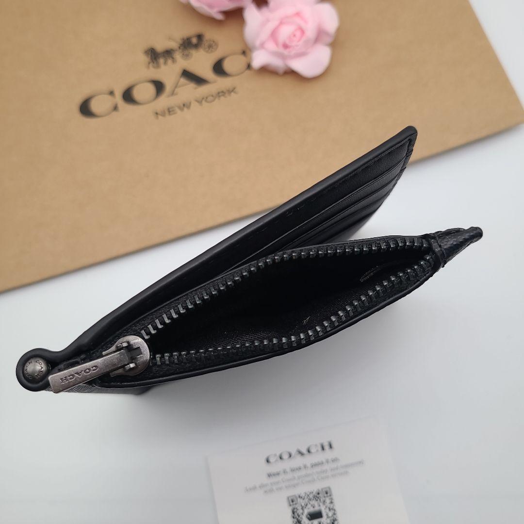 新品　COACH　コーチ　マネークリップ　財布　正規品