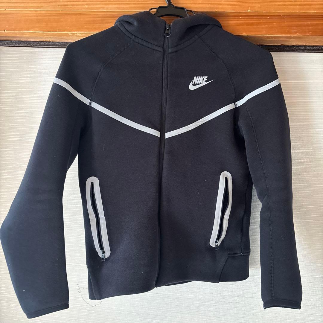 反射テックフリース M ブラック(150)