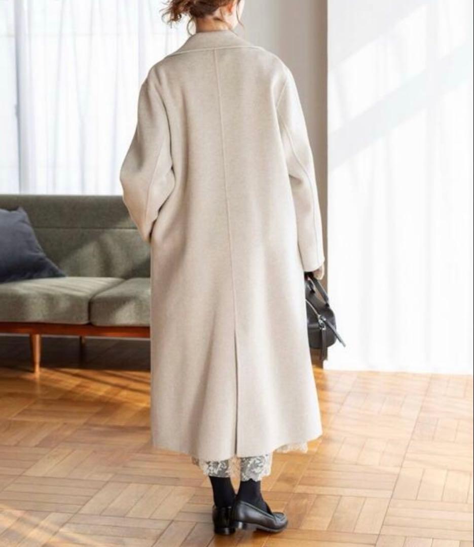 イエナIENAスーパー160ダブルフェイステーラードコート40