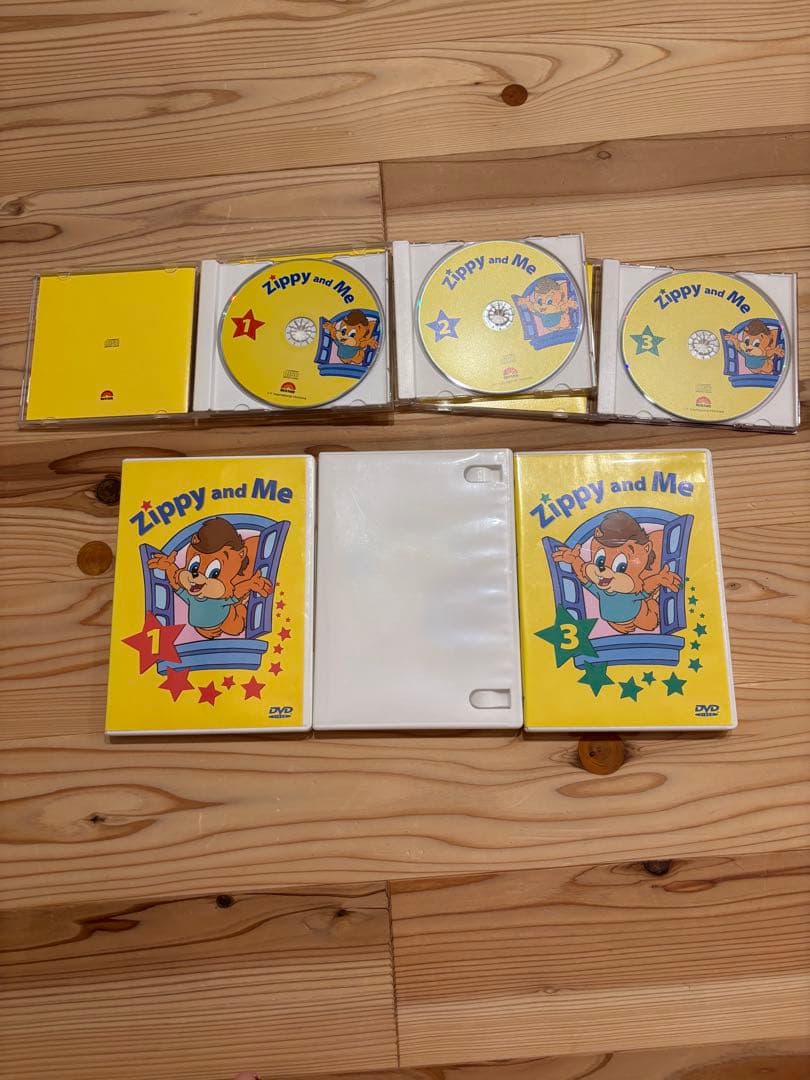 Zippy and Me DVD・CD 3枚セット　ズィッピーアンドミー