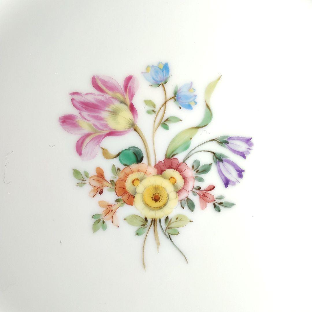 【希少】ヘレンド ハイランドフラワー プレート 18.5cm
