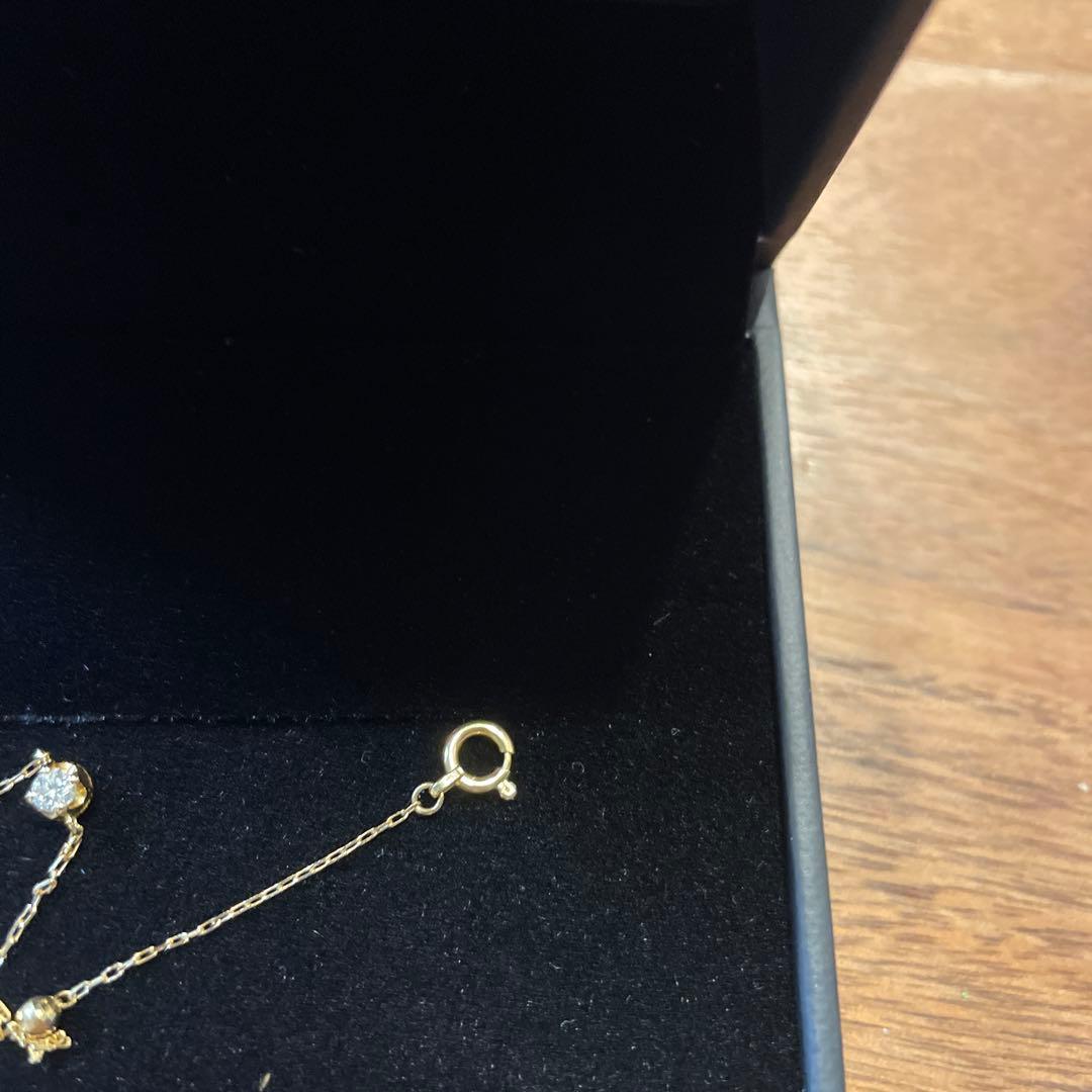 festaria K18YG ダイヤモンド ブレスレット