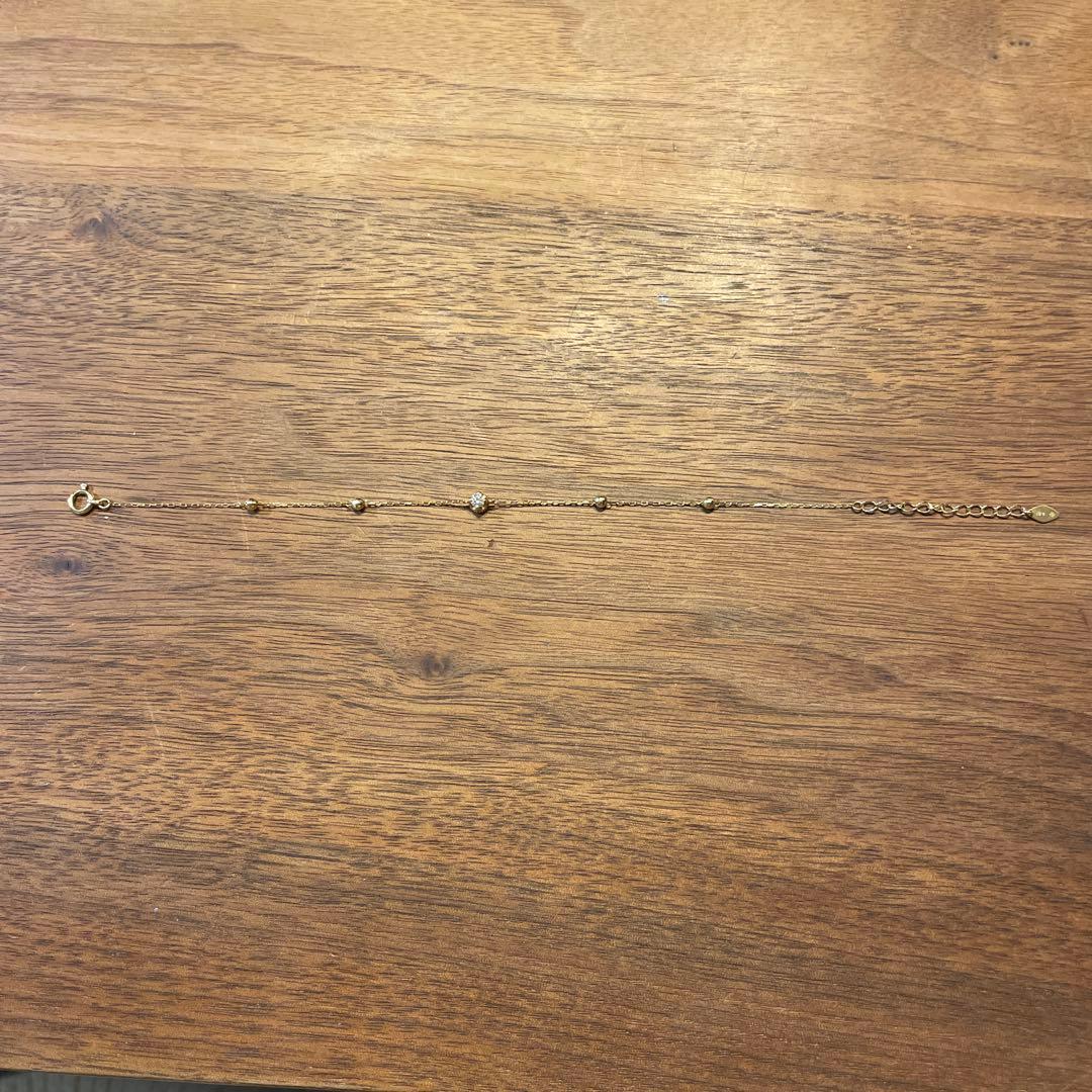 festaria K18YG ダイヤモンド ブレスレット