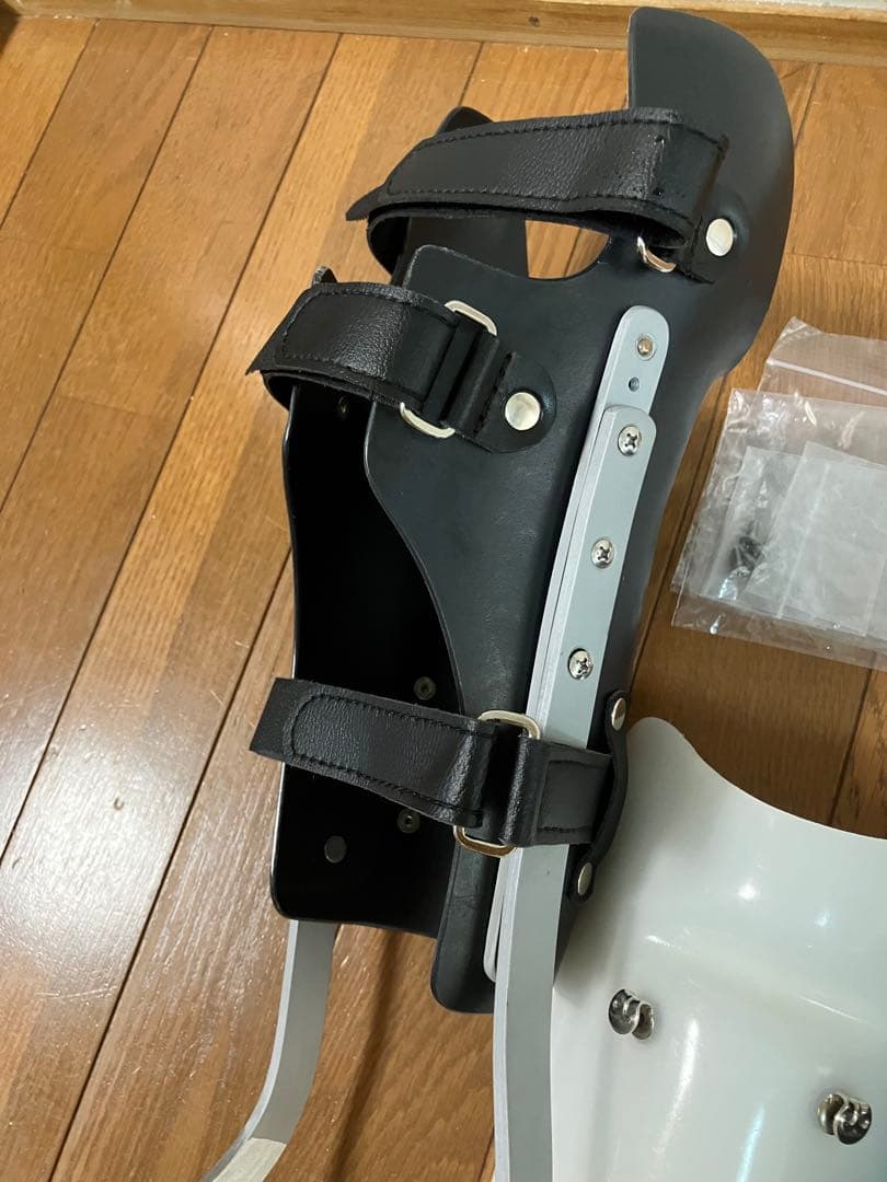 PTB装具、使用少、右足用リハビリ器具、 歩行補助具とシューズセット、足装具