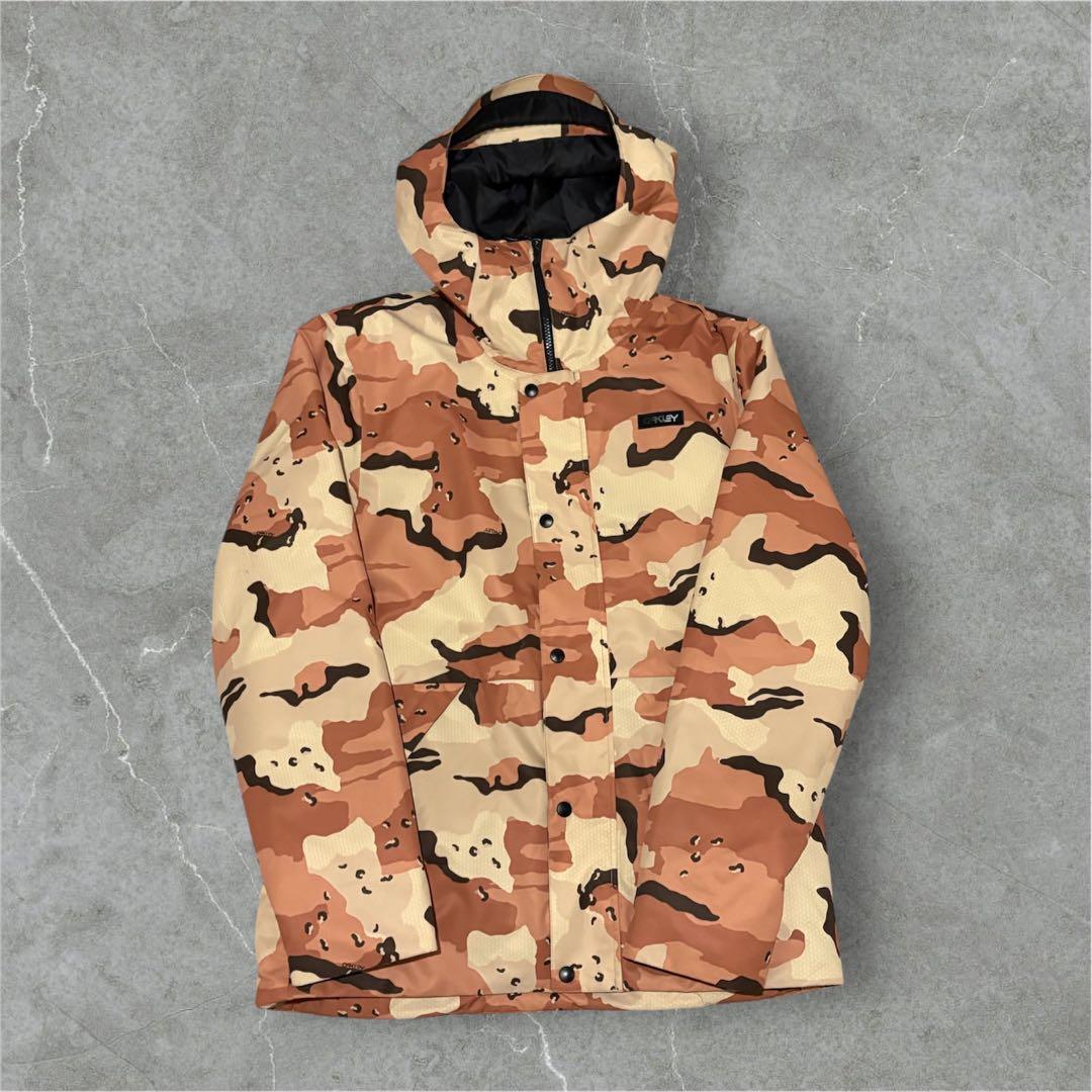 oakley チョコチップカモ スノーボードウェア M