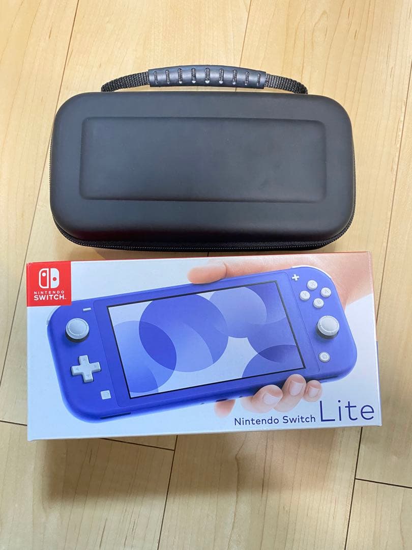 Nintendo Switch Lite 青色 ハードケース付き