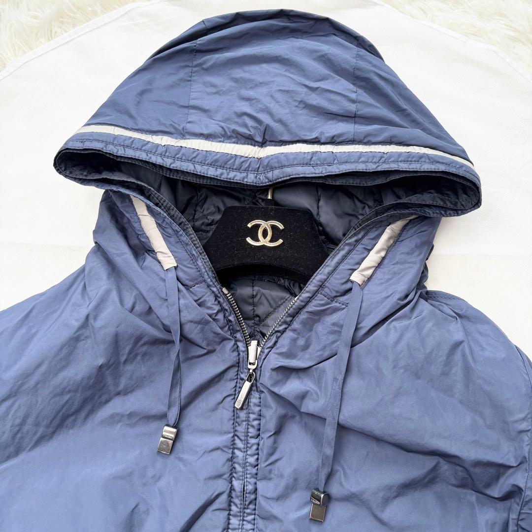 マックスマーラ ライトダウン コート ロング リバーシブル ベルト フード 42