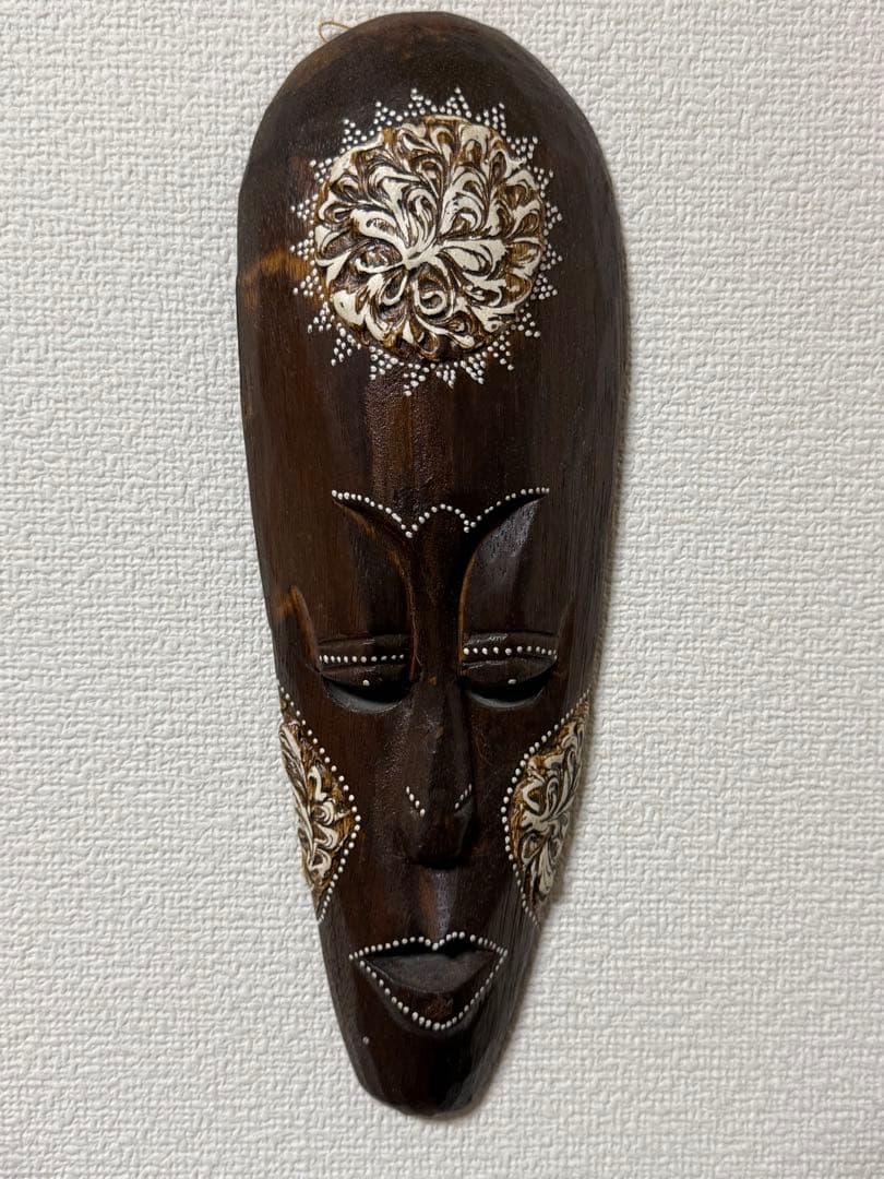 インドネシア・バリ島で現地購入したハンドメイドの置物2点セット