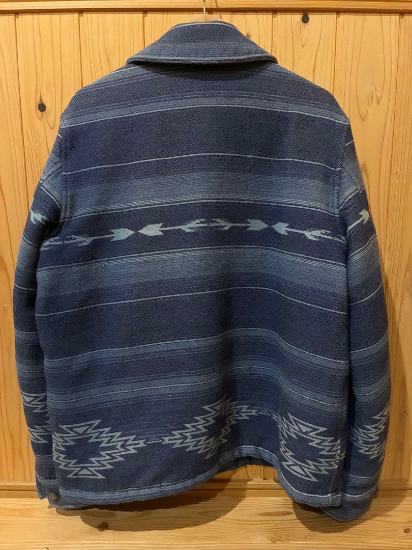 レミレリーフ　ビームス　ネイティブ柄　ラグジャケット　ラルフローレン