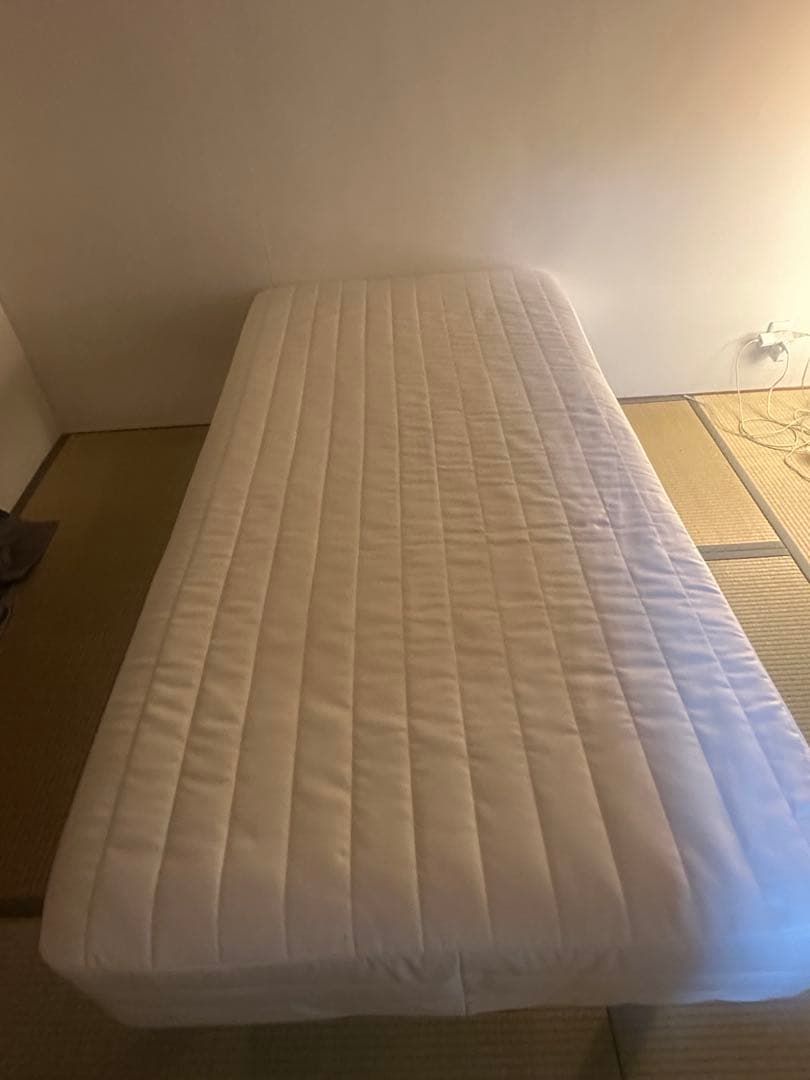 無印良品　脚付きマットレス ポケットコイル シングル
