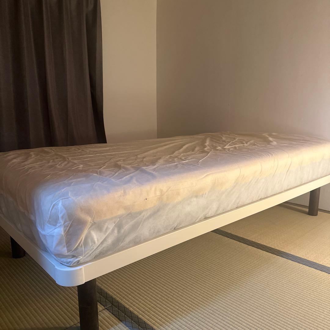 無印良品　脚付きマットレス ポケットコイル シングル