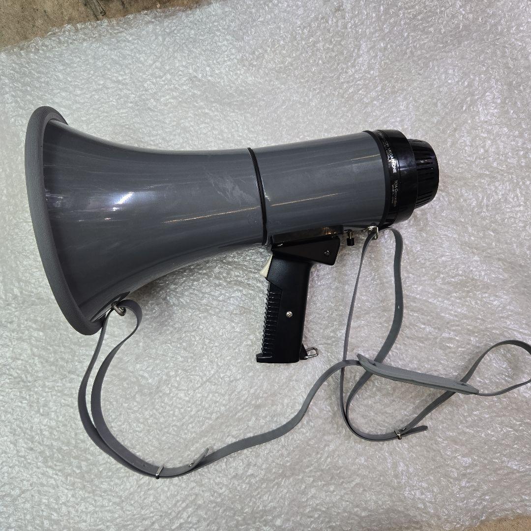 動作確認済み　拡声器　 TOA　 ハンド型　メガホン 　E-5000F