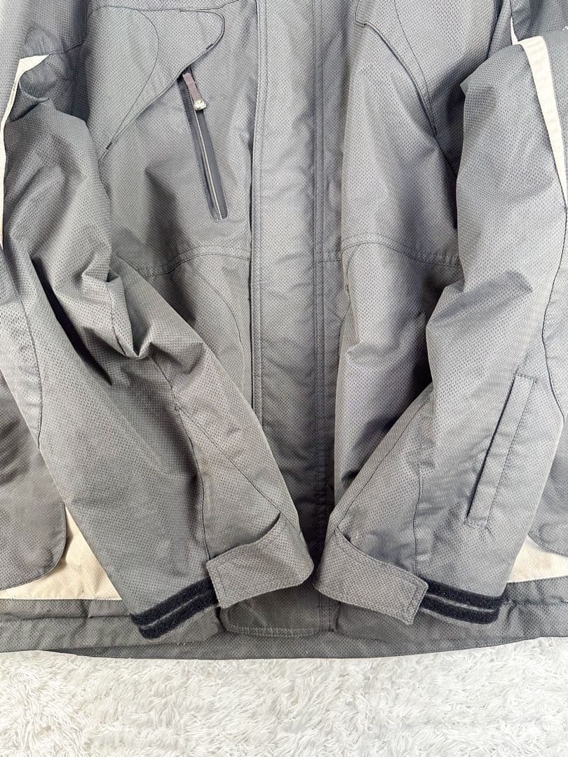 サロモン　スノーボードウェア　スキーウェア　セットアップ　撥水　灰色　XL