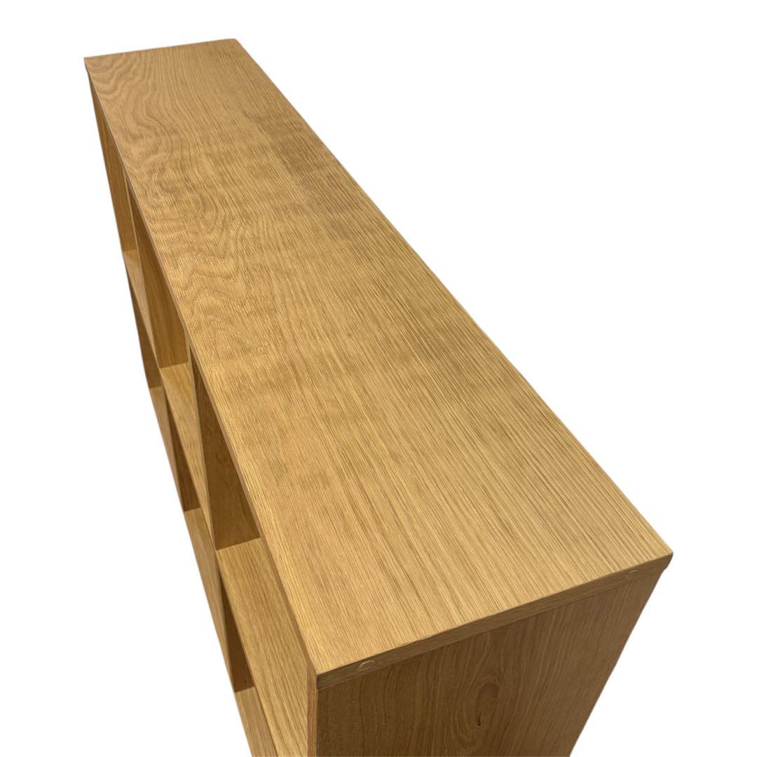 無印良品　スタッキングシェルフ　３×２　オーク　無印良品　ラック