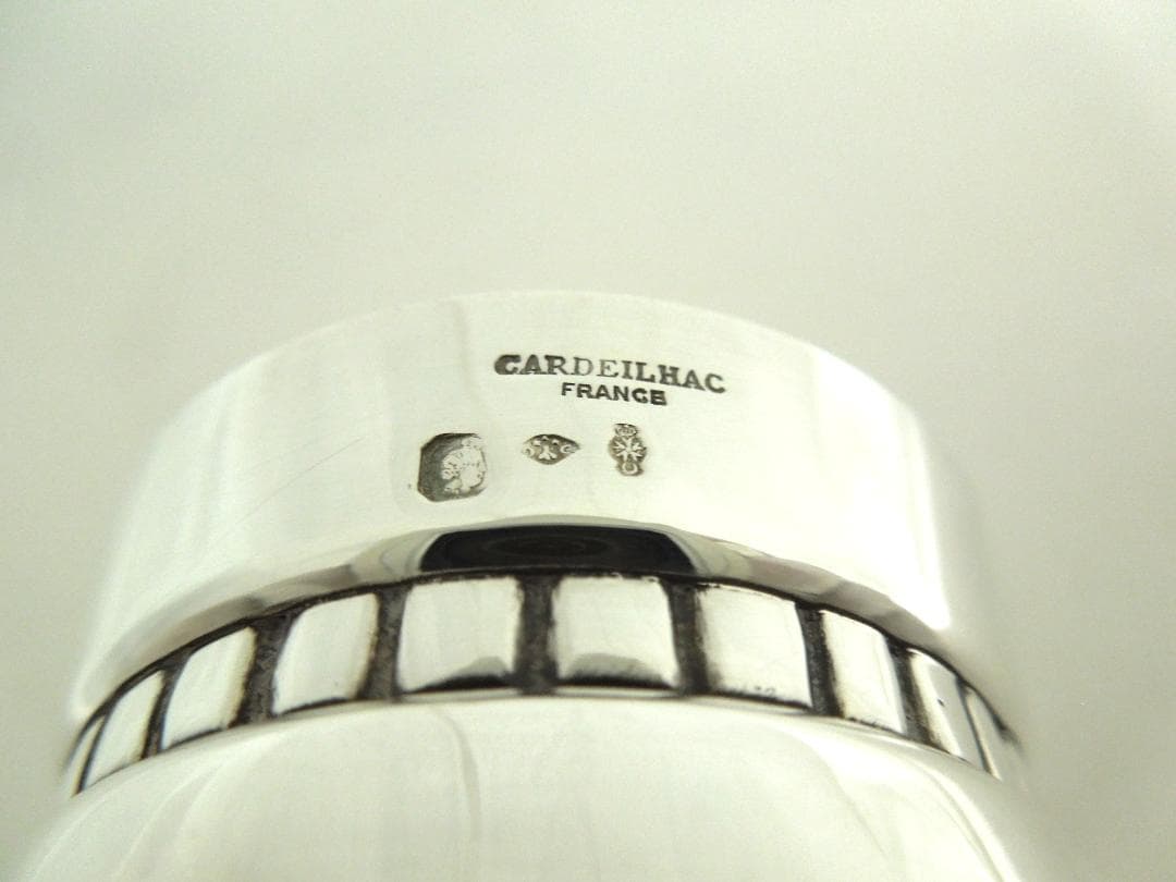 クリストフル　シルバーナプキンリング　純銀　Christofle