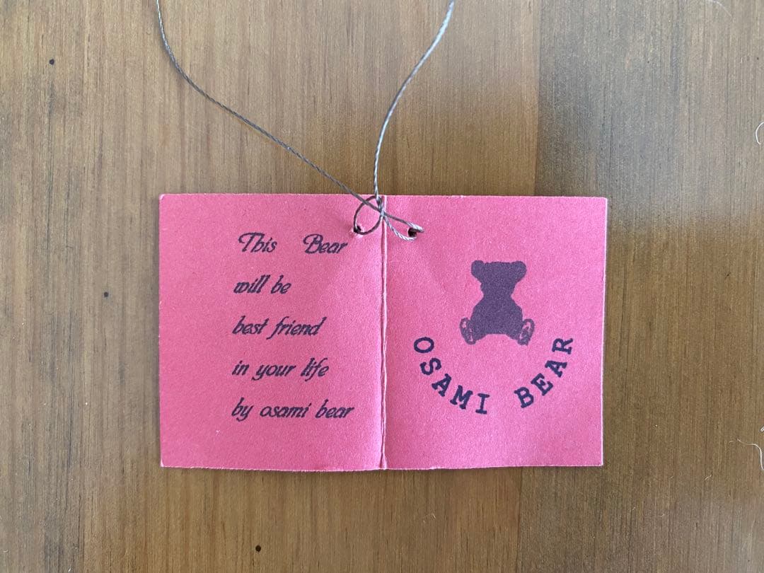 OSAMI BEAR オサミベア アーティストベア テディベア 作家 ぬいぐるみ