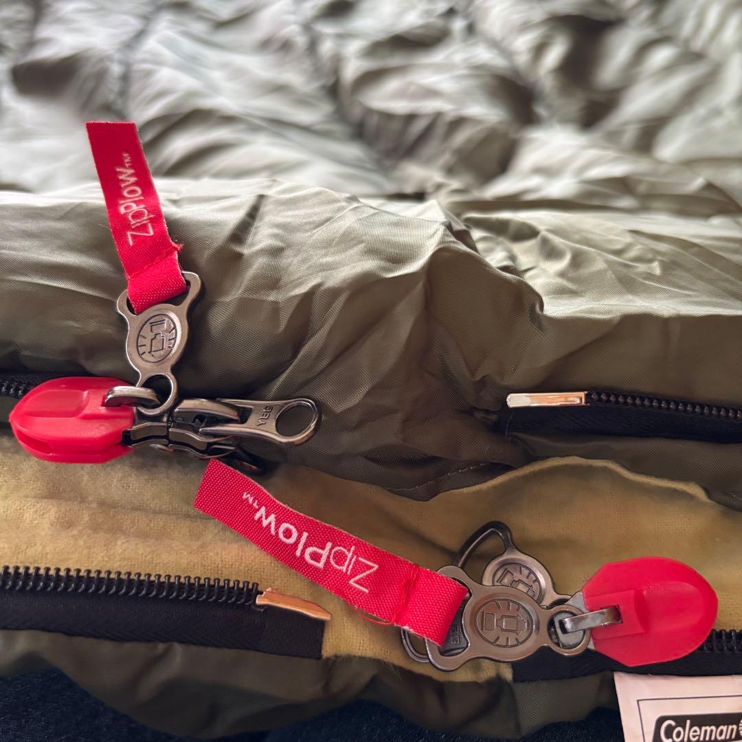 美品⭐️コールマン　Coleman ハドソンダブル　2人用寝袋　値下げ不可