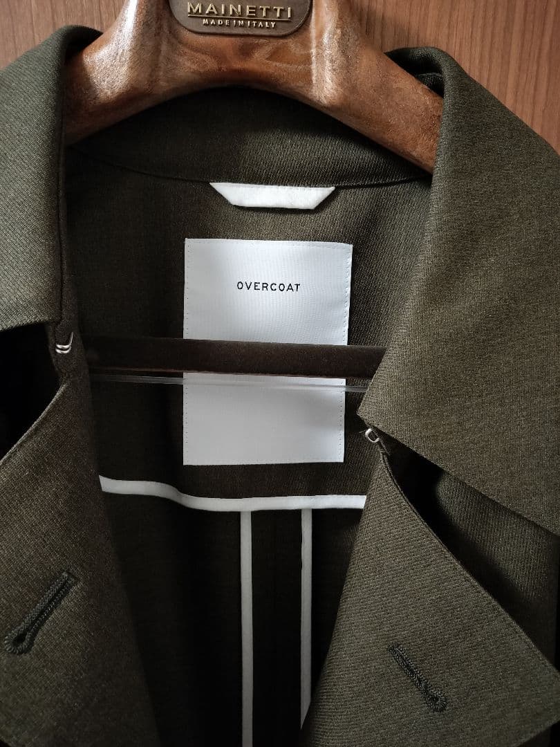 overcoat ウールトレンチコート