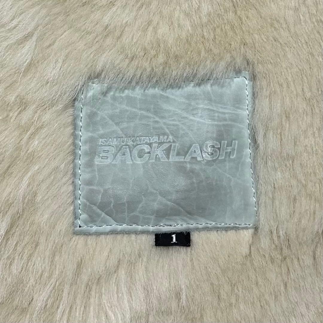 バックラッシュ　ムートン ライダース レザー BACKLASH ボア付き