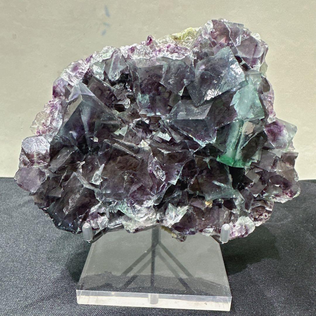 天然石フローライト原石標本F.42