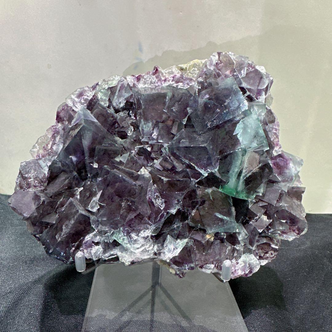 天然石フローライト原石標本F.42