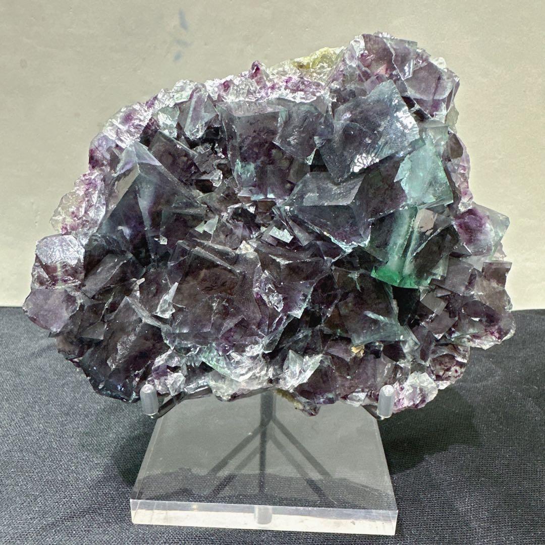 天然石フローライト原石標本F.42