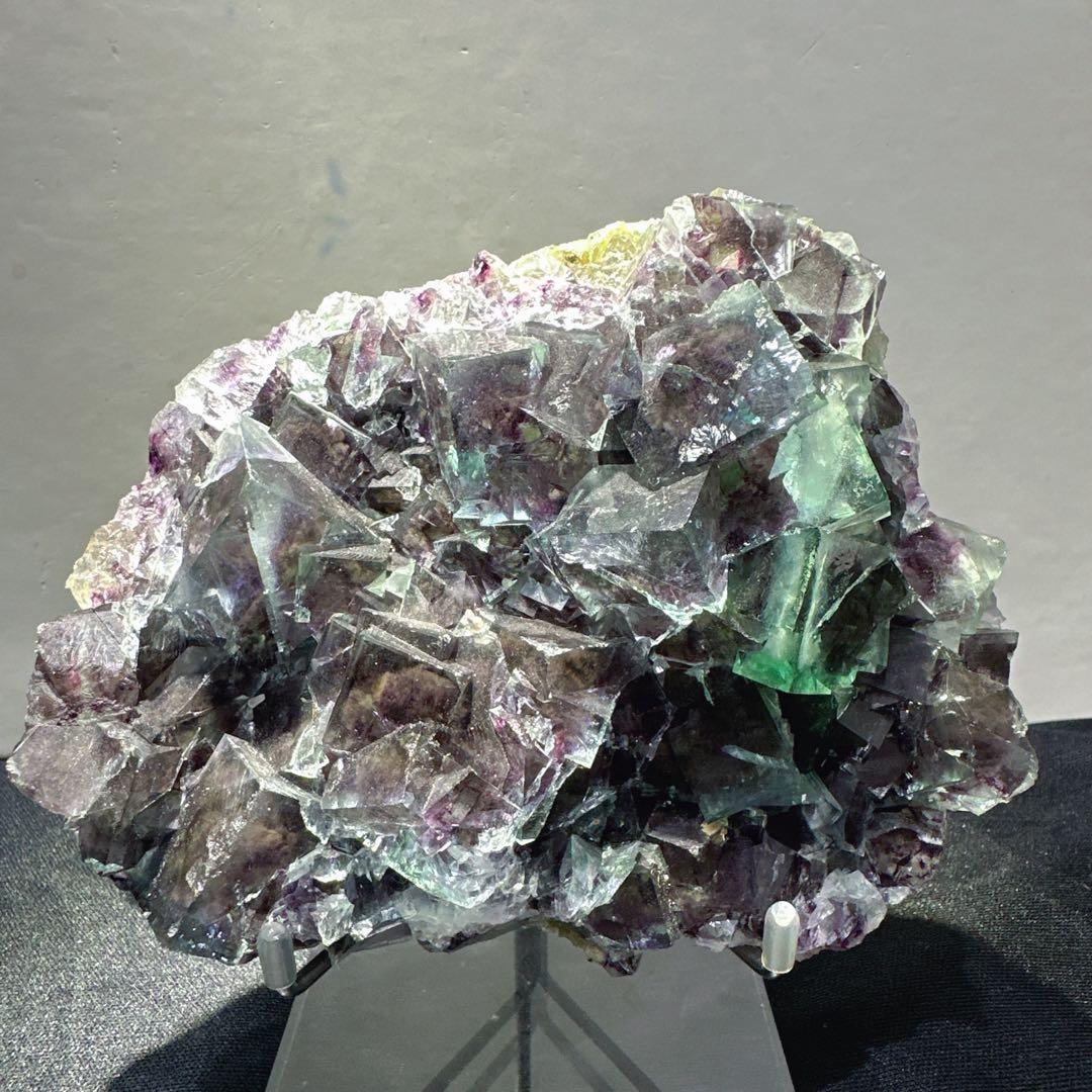 天然石フローライト原石標本F.42