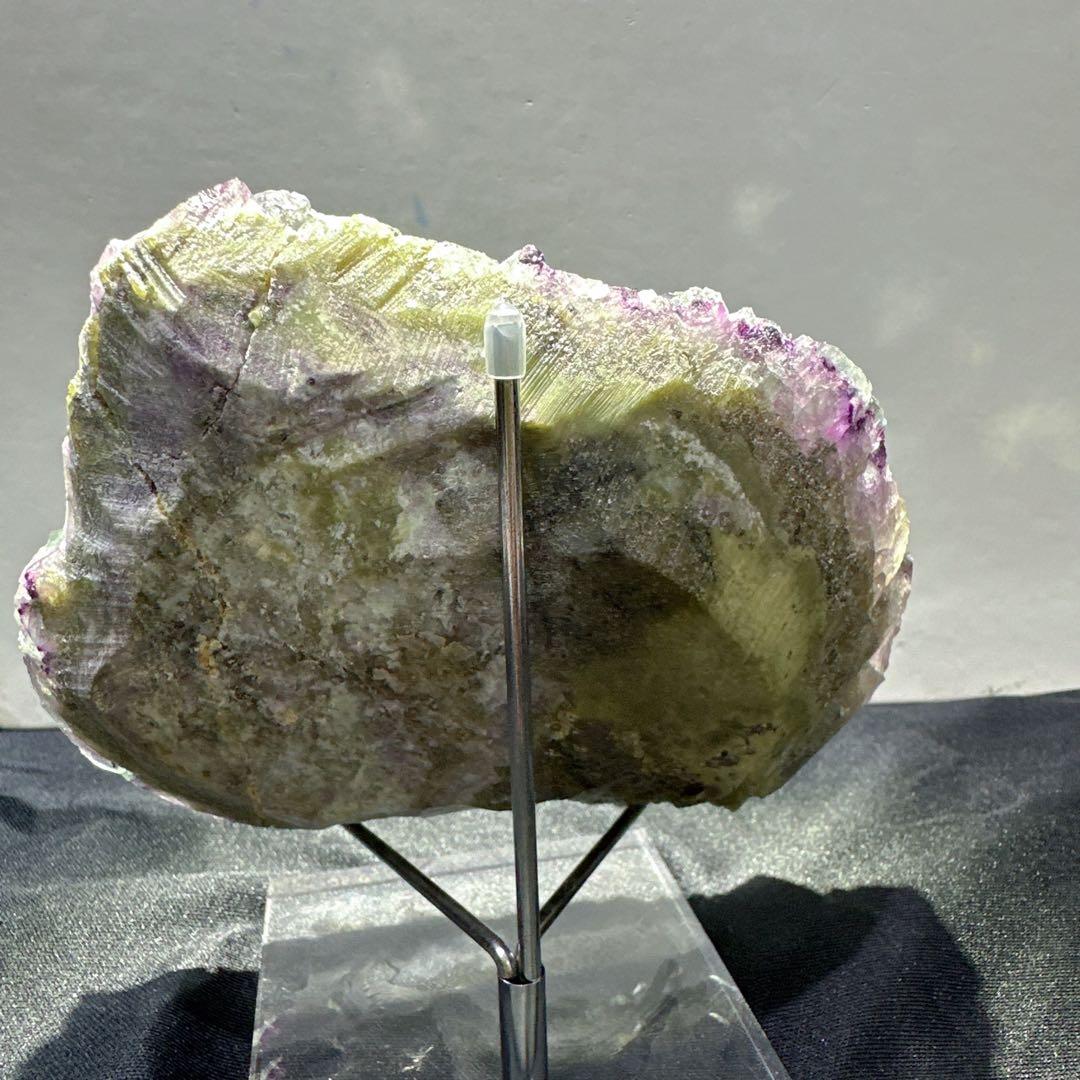 天然石フローライト原石標本F.42