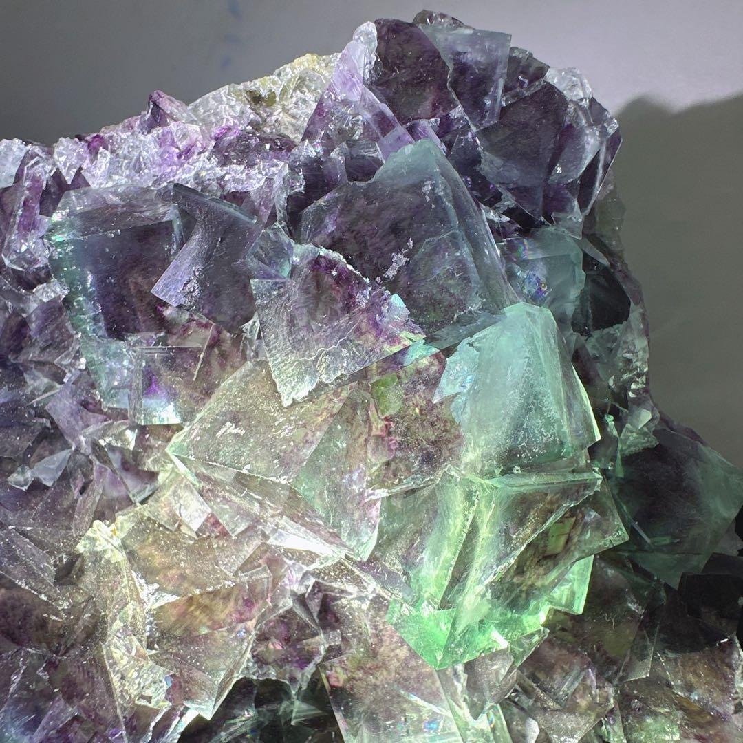 天然石フローライト原石標本F.42