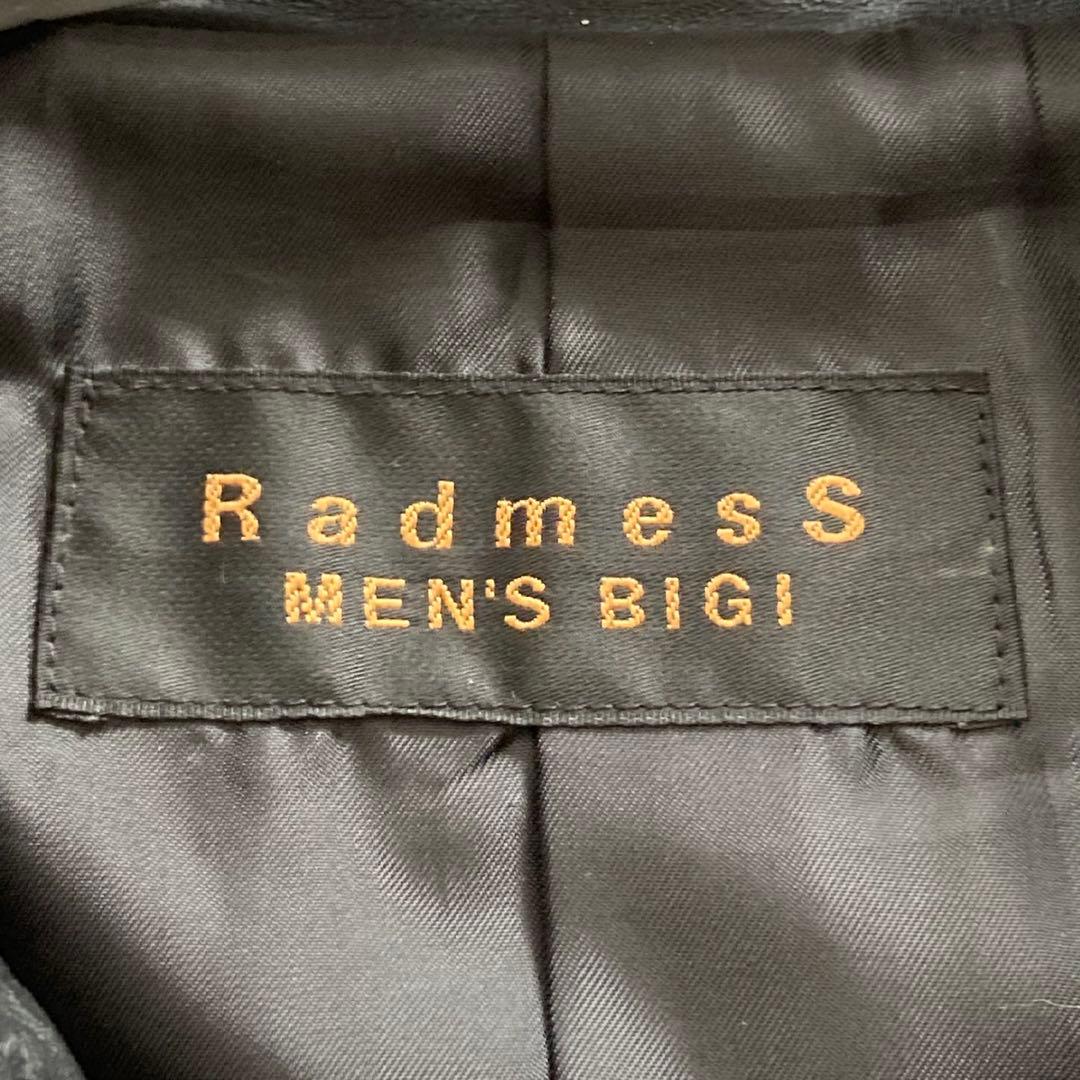 【MEN'S BIGI】メンズビギ　本革　牛革　シングルライダース