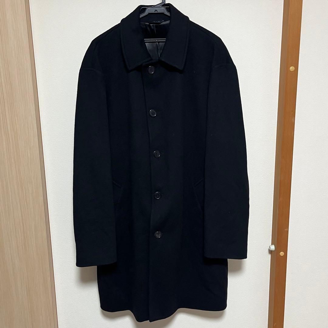 イタリア製 ブルックスブラザーズ ウール ステンカラーコート 40R