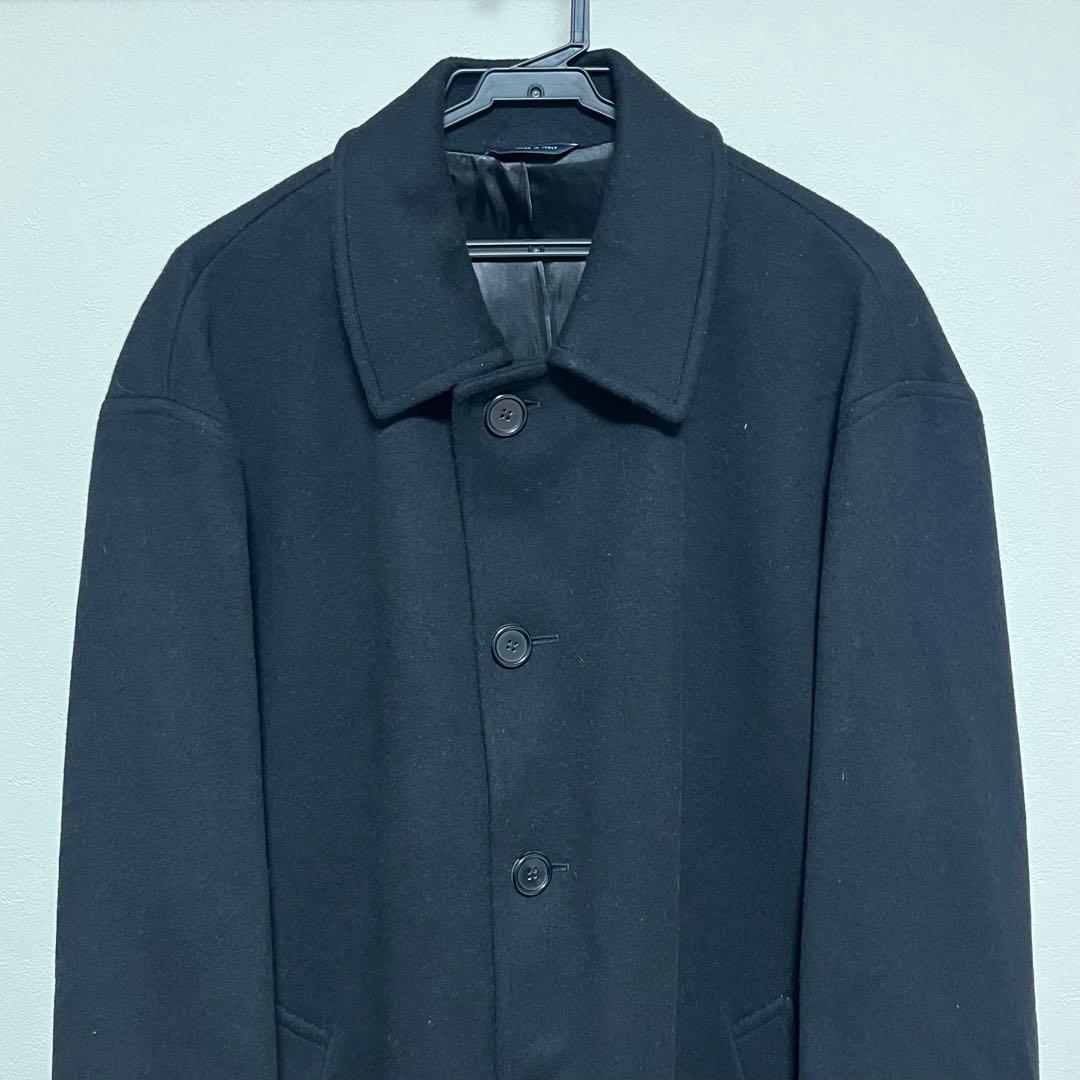 イタリア製 ブルックスブラザーズ ウール ステンカラーコート 40R