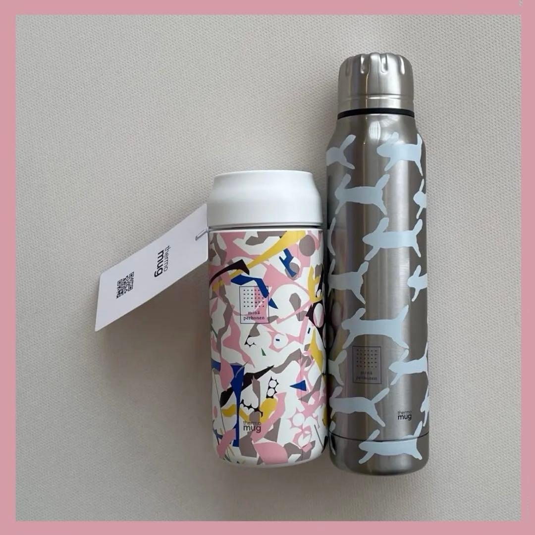 新品未使用 ミナペルホネン サーモマグ run run run surplus