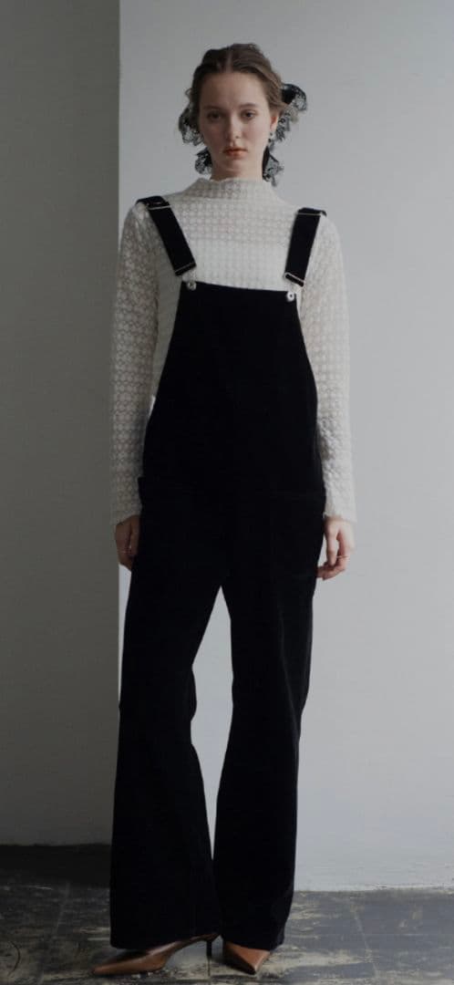 完売trefle+1 ベルベットオーバーオール