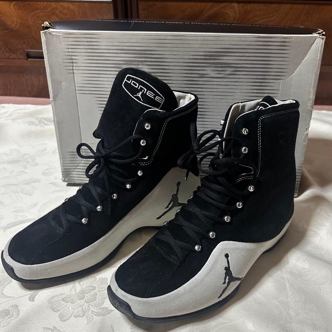 【希少】NIKE JORDAN BOXERロイ・ジョーンズJR 黒×グレー