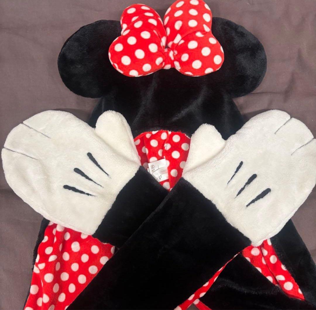 ディズニー ミニーちゃん ファンキャップマフラー