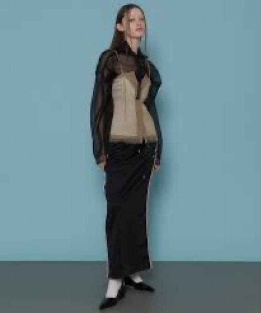 スカート Track Maxi Skirt/Maison Special