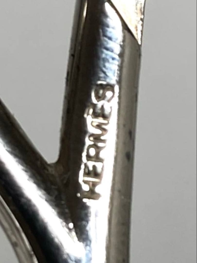 良品　エルメス　アタメ　チョーカー　2連ブレスレット　シルバー金具 箱付き