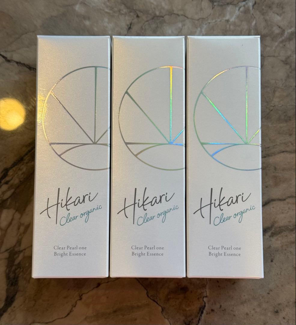 Hikari Clear Pearl one Bright Essence 3本