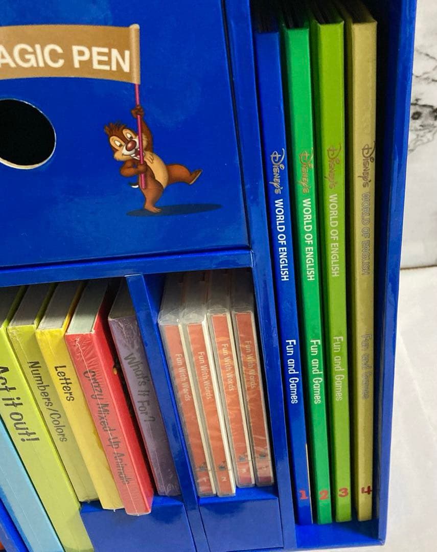 新品多数　DWE ディズニー英語システム　マジックペン　アドベンチャーセット