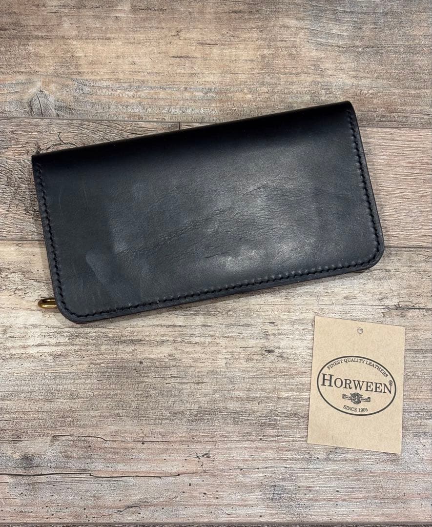 クロムエクセル　トラッカーウォレット　ホーウィン　長財布