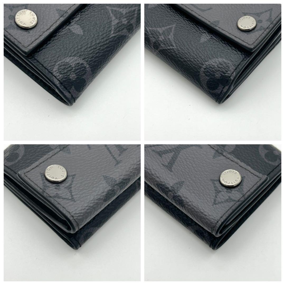 【現行 極美品】ヴィトン モノグラム エクリプス ディスカバリー コンパクト財布
