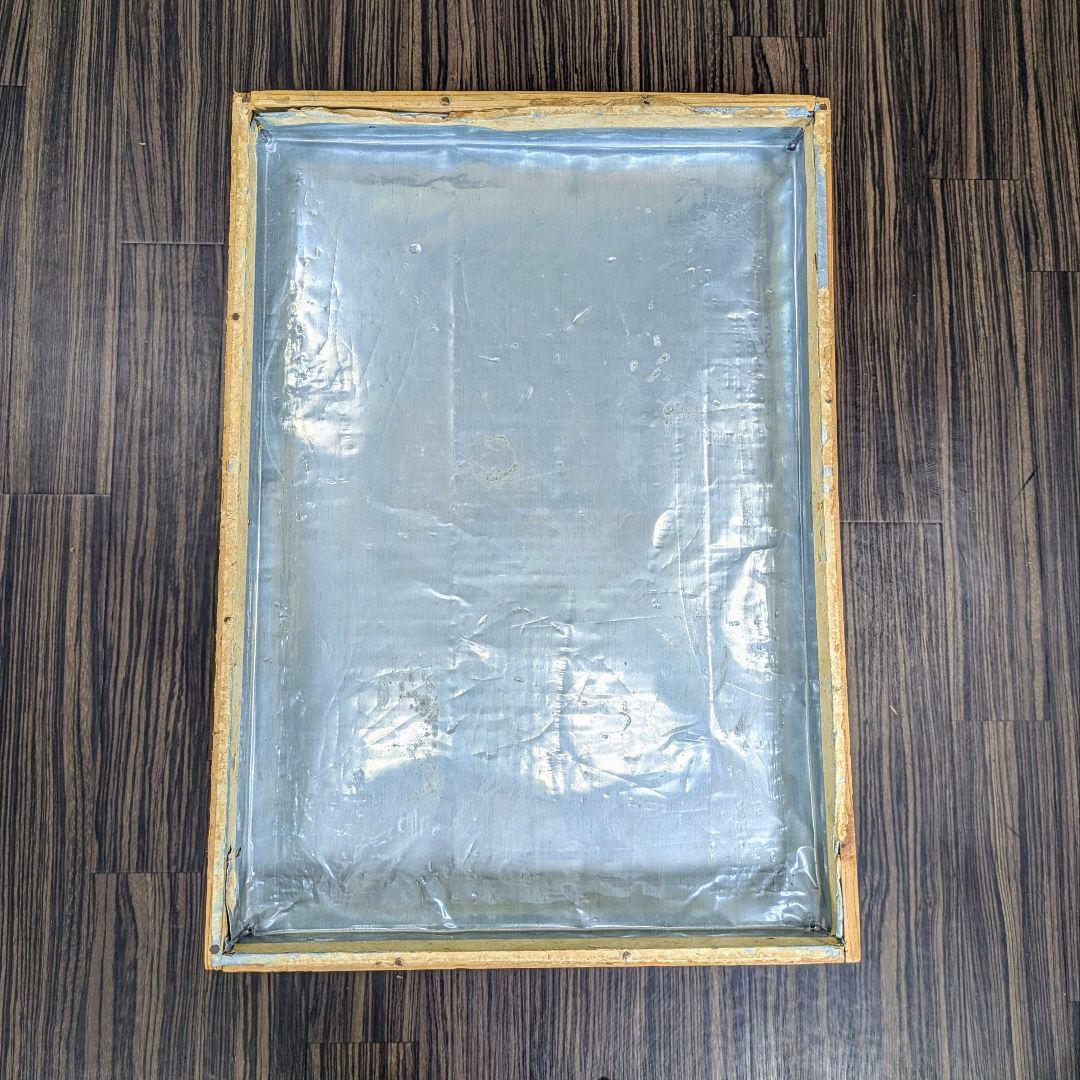 【ヴィンテージ】お茶箱 衣装ケース 道具入れ 大小 2個セット